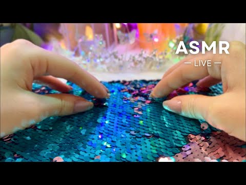 LIVE ASMR for sleep🍬 (No talking,No mouth sounds) #relax #shorts #asmr