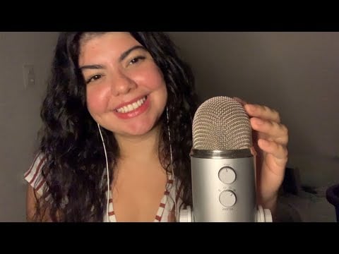 ASMR NO MIC NOVO: Blue Yeti 🎙️