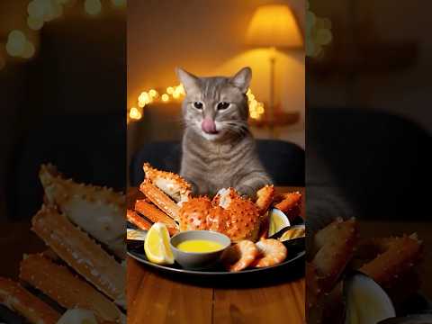 🩶 Lovely #ai William’s #eating 😻 #shorts #asmr #mukbang #cat #ии #асмр #viral
