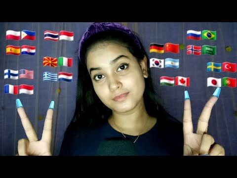 ASMR Whispering 💕 in 30+ Different Languages