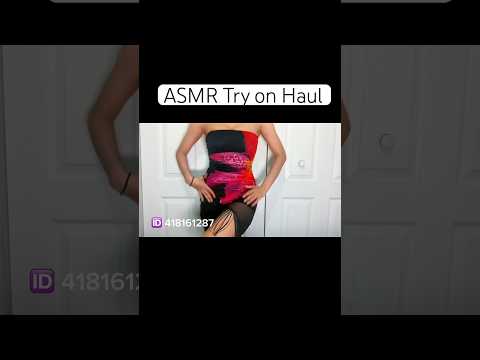 ASMR TRY ON HAUL (SHEIN) #asmr #sheinvacay #sheinhaul #sheintrends #asmrhaul