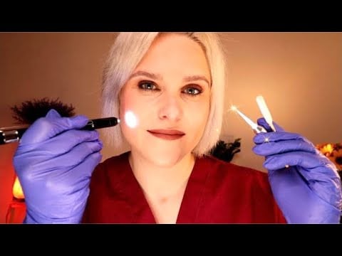 ASMR Dermatologist Examination: A Detailed Rosacea Skin Exam