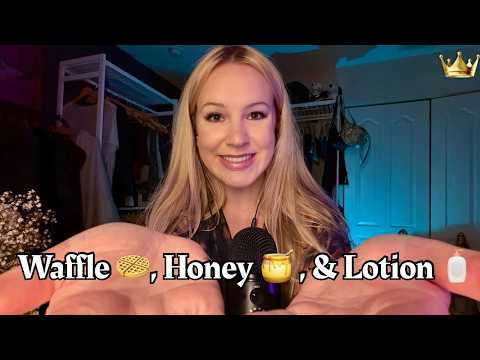 Waffle, Honey, & Lotion ✨ the ultimate tingle trio | Tingle Master ASMR