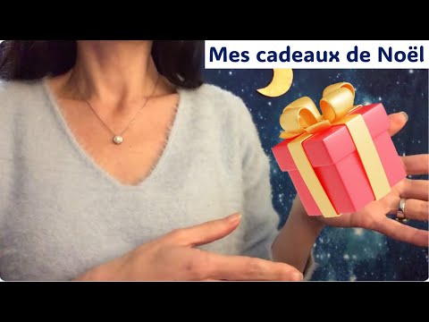 ASMR * Mes cadeaux de noel ! et manucure Madamglam