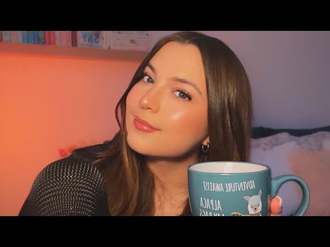 ASMR Cozy Coffee Chat + Life Updates ☕️❄️ Whisper Ramble