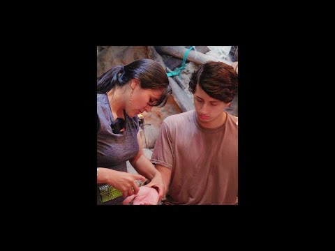 Doña Esperanza's #shorts - ASMR massage & limpia (energy cleansing) with soft whispering 😴