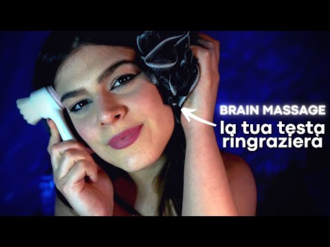 ASMR Brain Massage 💆‍♀️ 🥰 Mic scratching