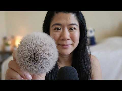 🎧 ASMR – Brushing Your Face | Personal Attention for 100% Relaxation 💤✨