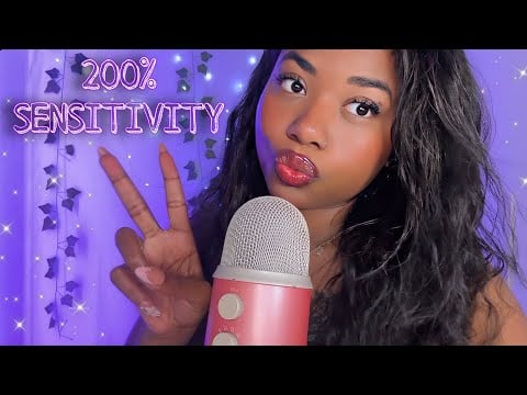 ASMR 200% SENSITIVITY FAST & AGGRESSIVE TINGLES FOR SHORT ATTENTION SPANS (1 HOUR)