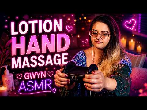 Gwyn’s Lotion Hand Massage ASMR for Deep Tingles & Sleep