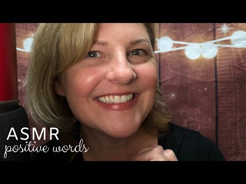 ASMR Positive Words & Ideas [Whispering with some trigger words] 😍😘