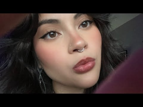 ASMR | Lens Fogging + Breathy Mouth Sounds (holding you pov) 