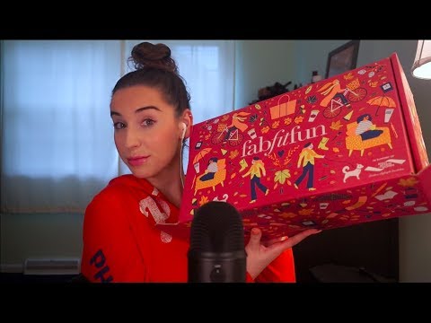 ASMR FabFitFun Fall Unboxing | Whispering & Tapping