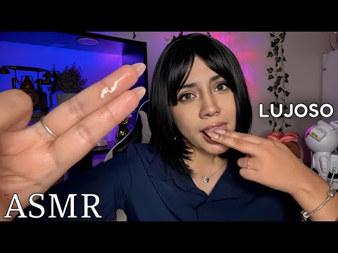 ASMR ESPAÑOL / EL SPIT PAINTING MÁS CARO Y ELEGANTE del canal + productos LUJOSOS + BABITA EXTREMA
