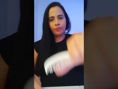 ASMR penteado #sonsdeboca #relax #sonsdebocaintenso #asmr