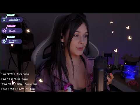 asmr, i talk a lot