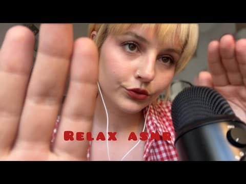 Positive Affirmations & Gentle Touching 🤍 ASMR for Comfort and Relaxation