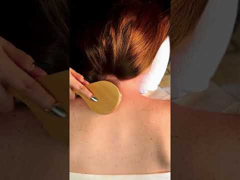 ASMR hair play session