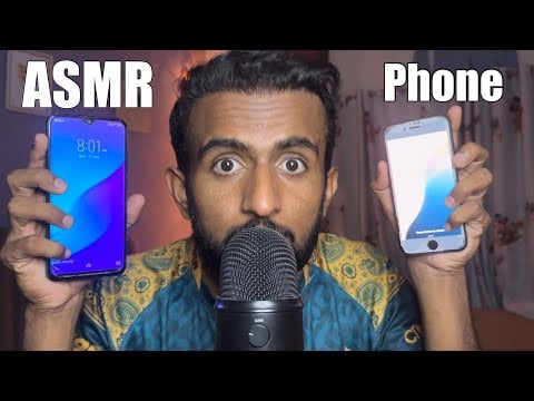 ASMR IPhone Vs Android comparison  📲