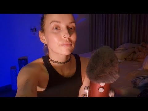 ASMR Soft-spoken ramble w/ Hand sounds and some Tapping
