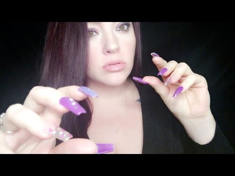 ASMR | HAND MOVEMENTS W/ NAIL TAPPING