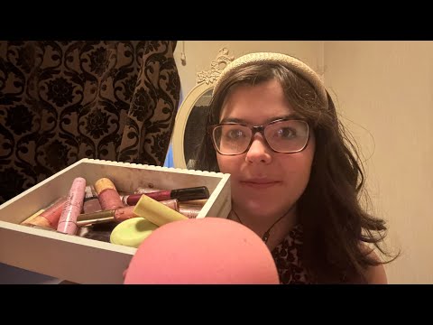 ASMR Hair curling + Get Ready with me