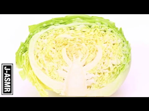 [音フェチ]野菜を切る音/Cutting vegetables sounds[ASMR]