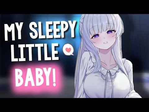 Your Sleepy Roomie Sneaks Into Your Bed...and Pulls You Into Her Chest 💗 [ASMR | Praise & Kisses]