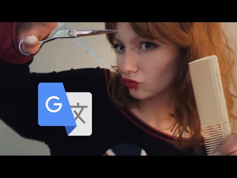 asmr ✂️ girl with broken english gives you a haircut ✂️ roleplay , heavy accent , snips, soft spoken