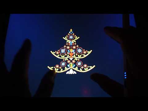 😴📱ipad ASMR with me,💎🎄 💎make a Christmas tree with shining diamonds🎄-whisper/click
