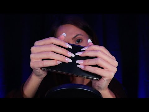 ASMR / Dark & Relaxing Tapping For Sleep (no talking)