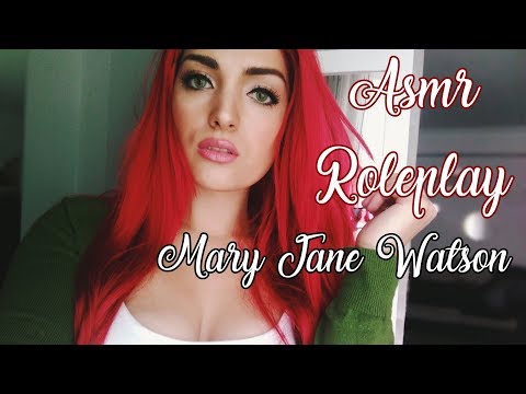 ASMR (Español) ROLEPLAY GIRLFRIEND SPIDERMAN | COSPLAY MARY JANE | Masaje corporal