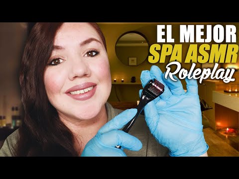 Roleplay El MEJOR Spa del ASMR Tratamiento Facial / Sonidos y Susurros Relajantes / ASMR Español