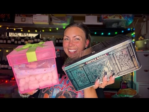 asmr/ trinket trade MYSTERY BOXES I made😍⭐️💖