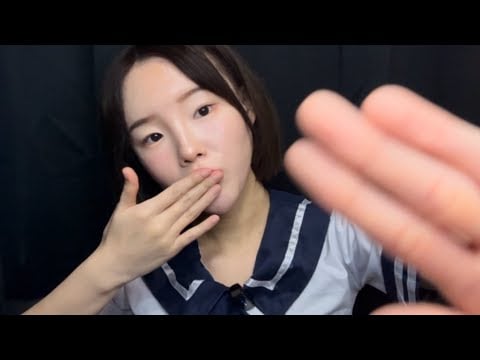 스핏페인팅 👅 ASMR (No Talking) | Intense Spit Painting, Wet Mouth Sounds, Tingles, Hand Movements