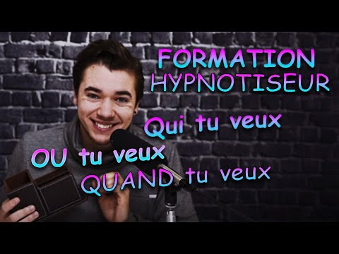 Asmr français : Formation Hypnose ! hypnotise Qui tu veux Ou tu veux Quand tu veux ! asmr fr