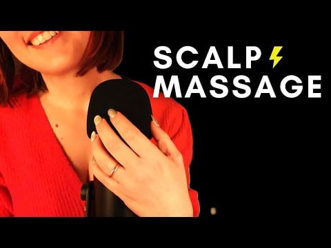 ASMR - 6 HOURS RELAXING scalp MASSAGE | slow and fast scratching | soft spoken for intense tingles
