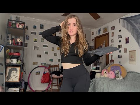 ASMR Personal Attention & Yummy Typing Sounds (grwm + help me do my work plz)