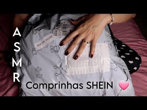 ASMR + 45 min Abrindo Comprinhas da SHEIN 💘