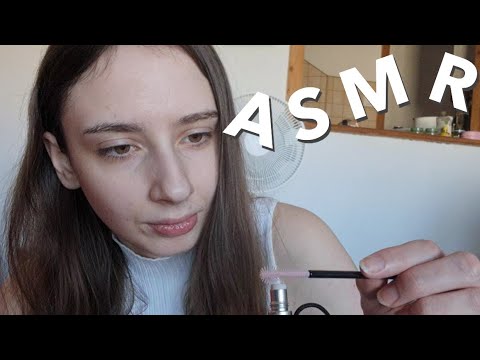 Intense mini mic triggers (spoolies, brushing) (no talking) ASMR