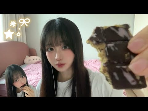 직접 만든 완벽 그 자체 두바이 초콜릿 먹방🍫 | 리얼사운드 초콜릿 ASMR✨