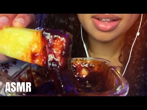 ASMR | Juicy Pineapple + Chamoy 🍍