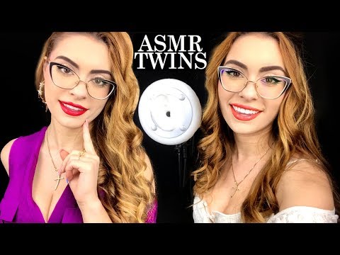 TWINS TICKLE YOUR EARS ❤ ASMR