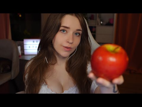 ASMR INTENSE Crispy Eating Sounds 🍎 (Sharing an Apple with You)