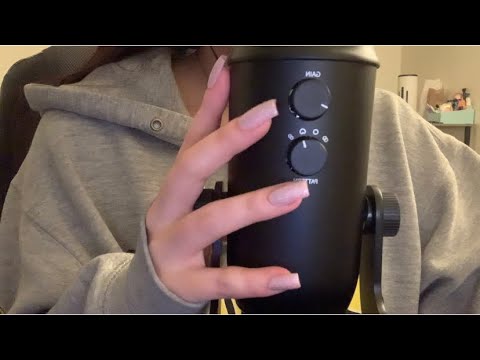 ASMR new mic triggers test (blue yeti)