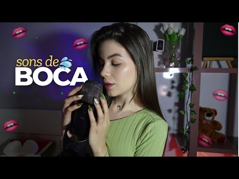 ASMR SONS DE BOCA | Alta Sensibilidade Para Relaxar e Dormir 💋✨💦