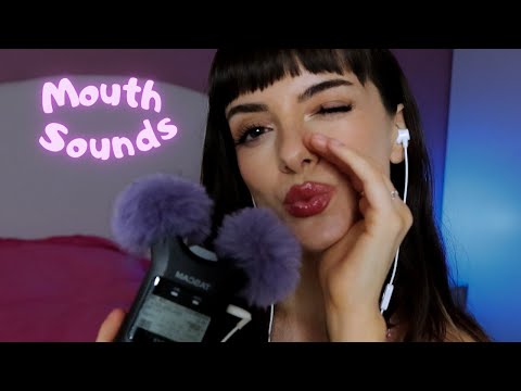 #ASMR | Mouth Sounds très PROCHES 💋 (mais je m'endors à la fin)