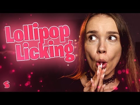 ASMR Lollipop Licking, Kissing, No Crushing - 🍭 #ASMR #Relaxing 11/100