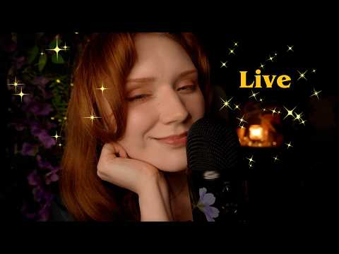 ASMR Spit painting,Jellyfish, Kisses, Inaudible whisper, Honey spoon, Mic scratching, Makeup💛