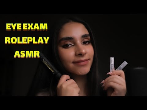 ASMR Roleplay | یه ویزیت چشم اروم برای شبایی که خوابت نمیبره😴